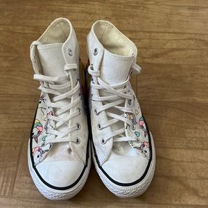 Unicorn converse all star high tops